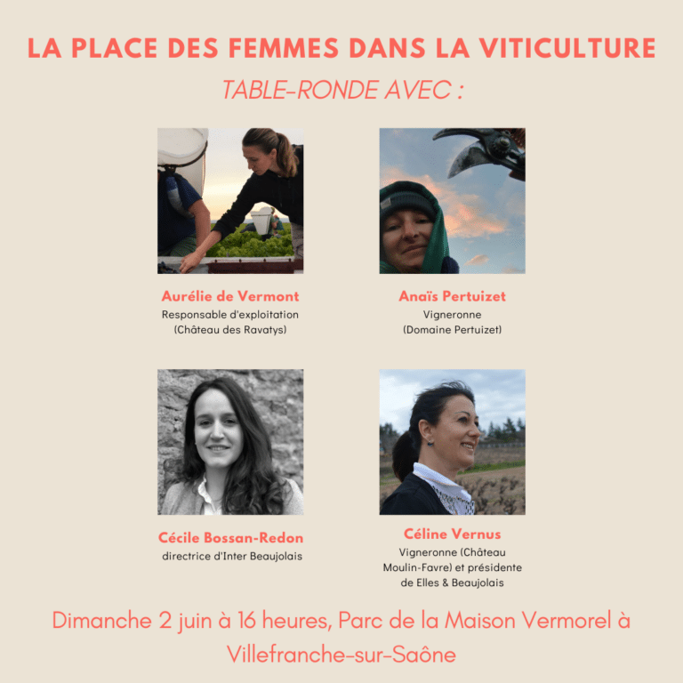 Tableronde_LA PLACE DES FEMMES DANS LA VITICULTURE