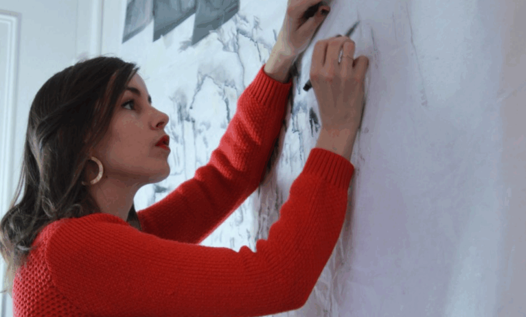 Ateliers de pratique artistique
avec Guénaëlle de Carbonnières 